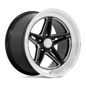 American Racing Vintage – VN514 GROOVE – Black – 18″x10″ 0mm – Summer Wheels – VN514BE18101200